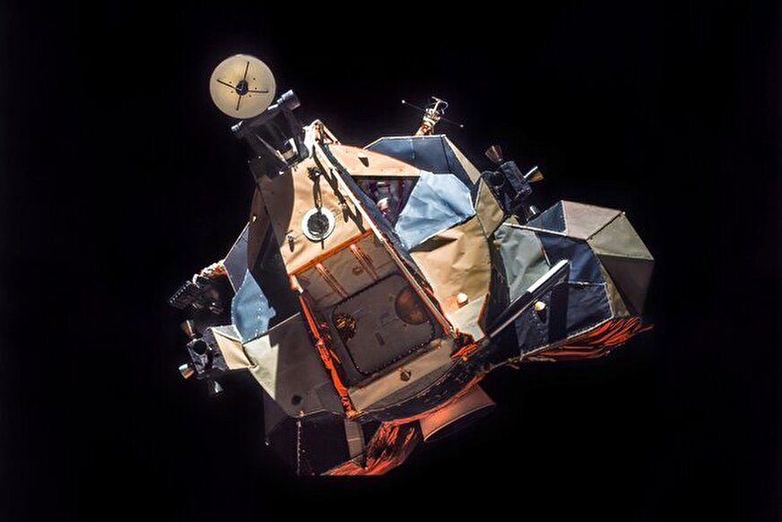 عکس روز ناسا از ماژول قمری ماموریت «آپولو ۱۷»