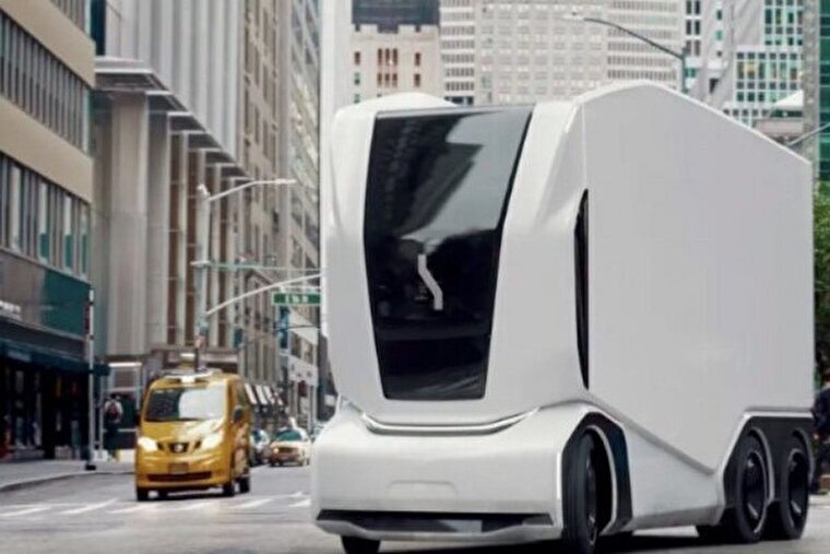 کامیون بدون سرنشین ساخت جدید در این کشور