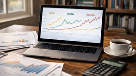 طلای آب شده در مقابل دلار و بورس: کدام در ۵ سال اخیر بیشتر سود داد؟