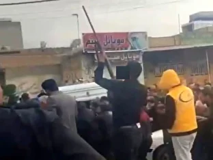 مراسم تشییع همراه با تیراندازی مد شد