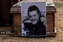 تصاویری از مراسم تشییع خواننده ایران ایران