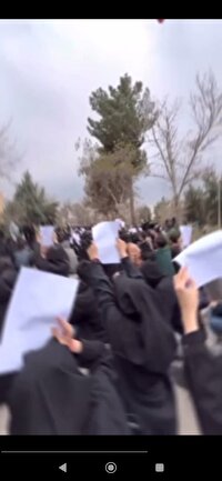 تحصن در دانشگاه مشهد امروز +فیلم