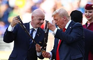 ضعف رفتن ترامپ برای رییس فیفا