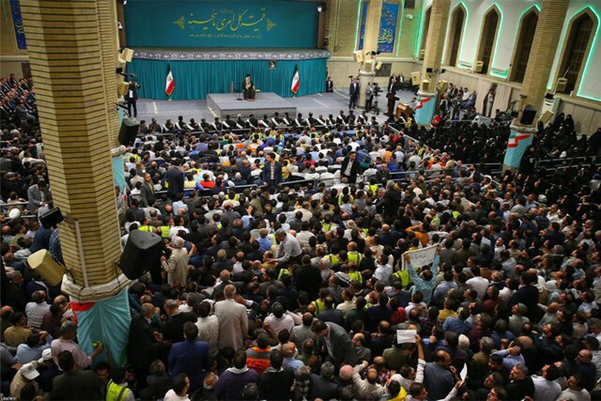 رهبر انقلاب: کارگر سرمایه اصلی برای تحقق شعار سال است