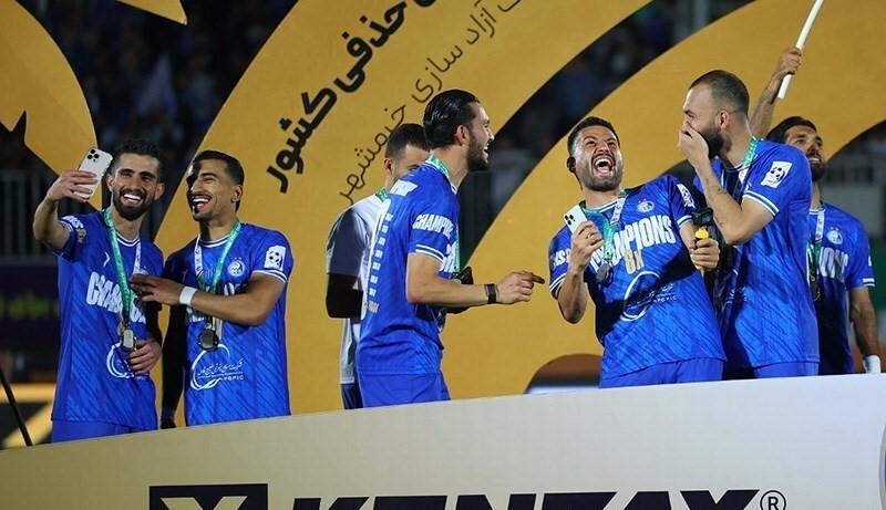 دانلود عکس/ استقلال قهرمان جام حذفی فوتبال