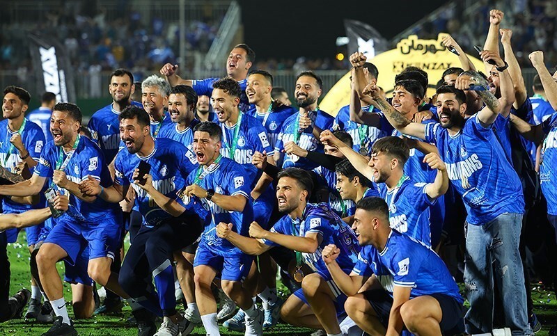 دانلود عکس/ استقلال قهرمان جام حذفی فوتبال