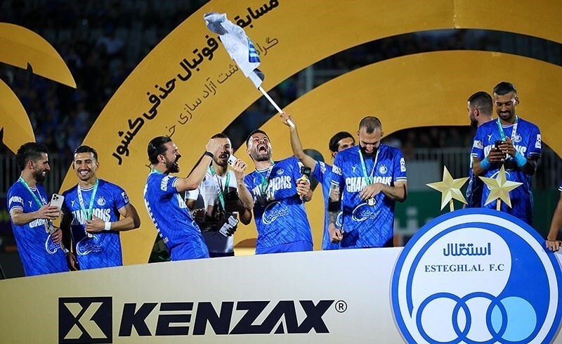 دانلود عکس/ استقلال قهرمان جام حذفی فوتبال