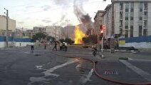 آتش‌سوزی در انبار نفت شهران مهار شد