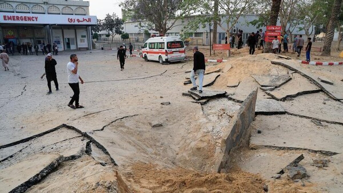 بیمارستان «العوده» غزه تحت محاصره قرار رفت