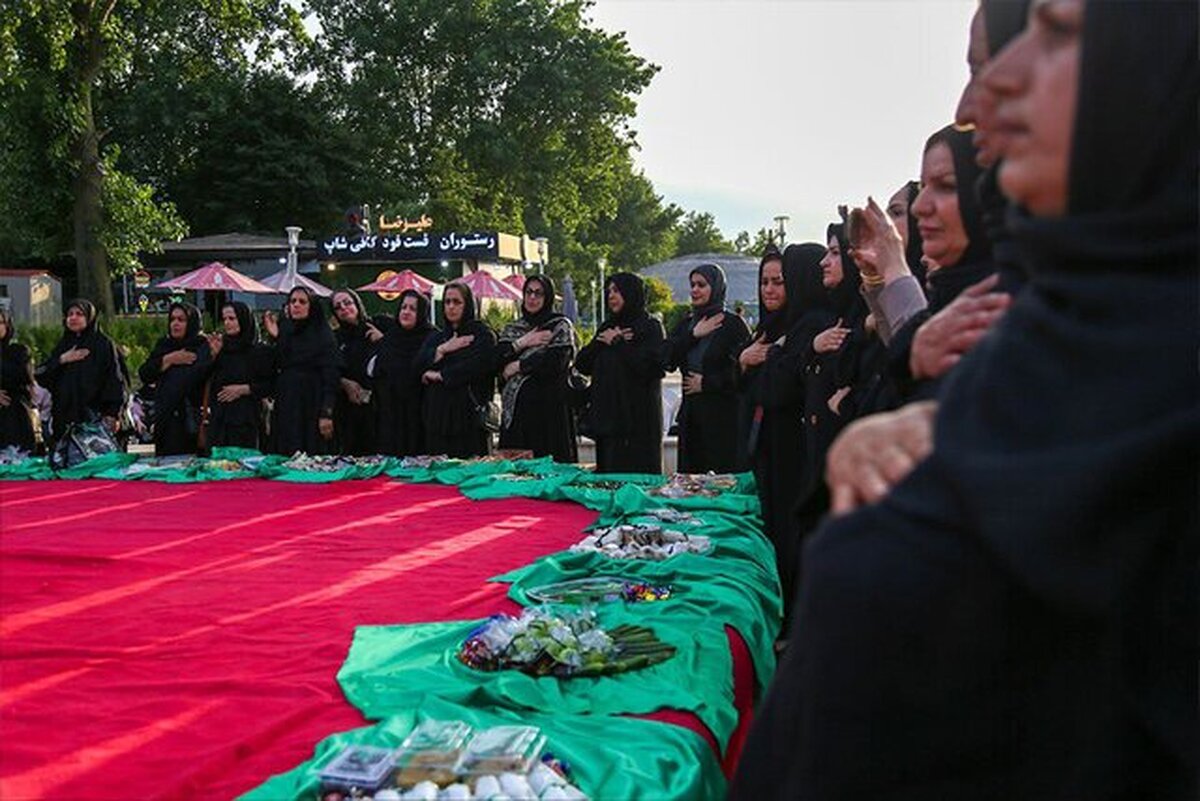 برگزاری آیین سنتی «مجمع‌بَران» و مراسم تعزیه خوانی در گیلان