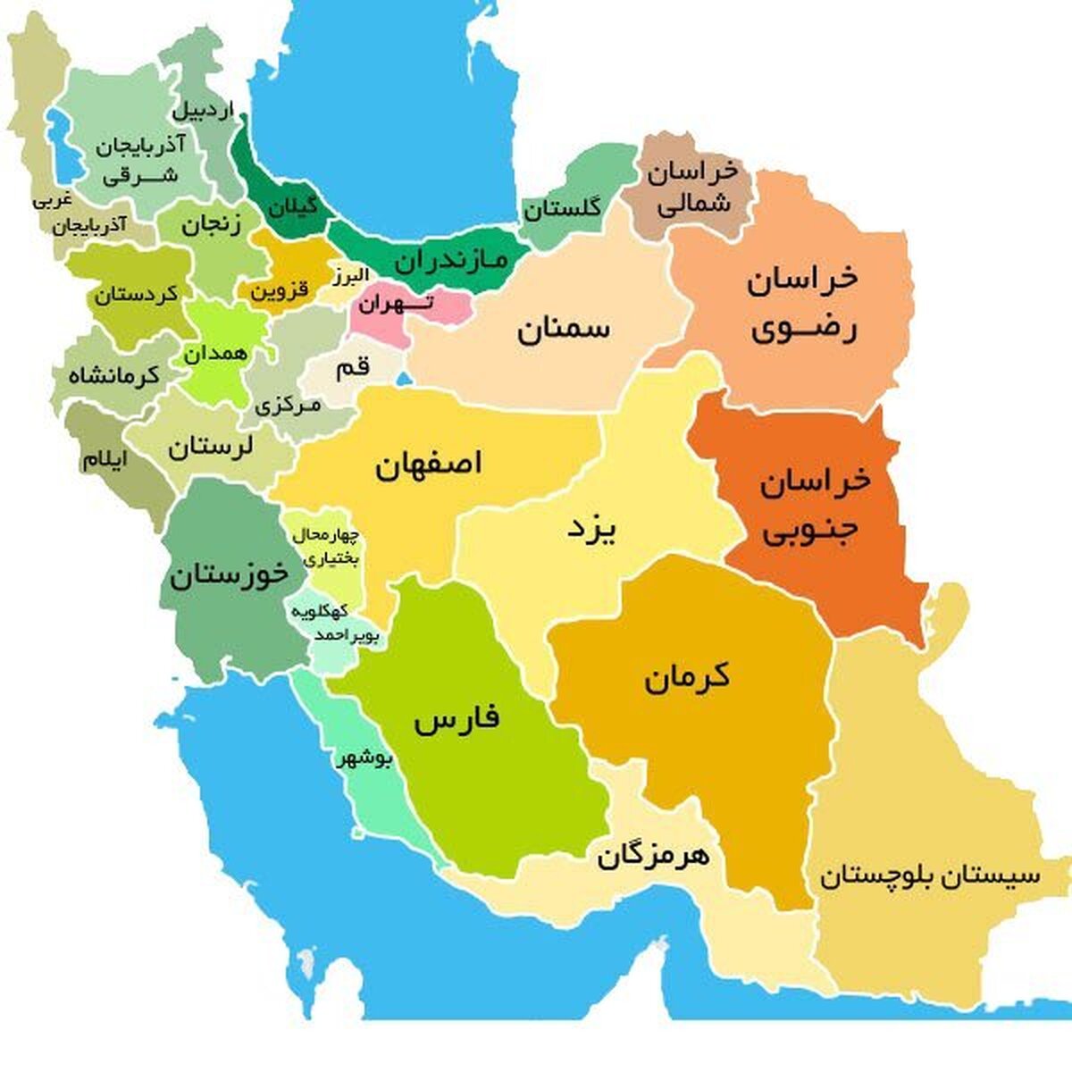 وقتی نام ۲۰ شهر ایران تغییر کرد! + اسامی