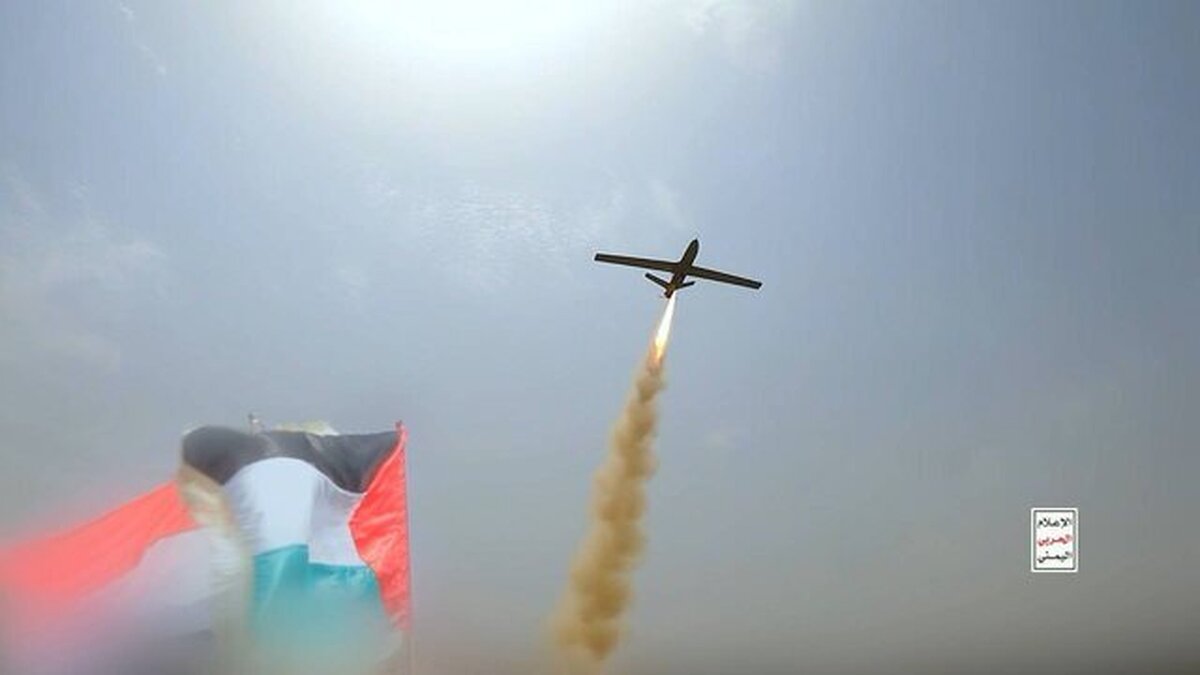 حمله انصار الله یمن به ۲ هدف در فلسطین اشغالی