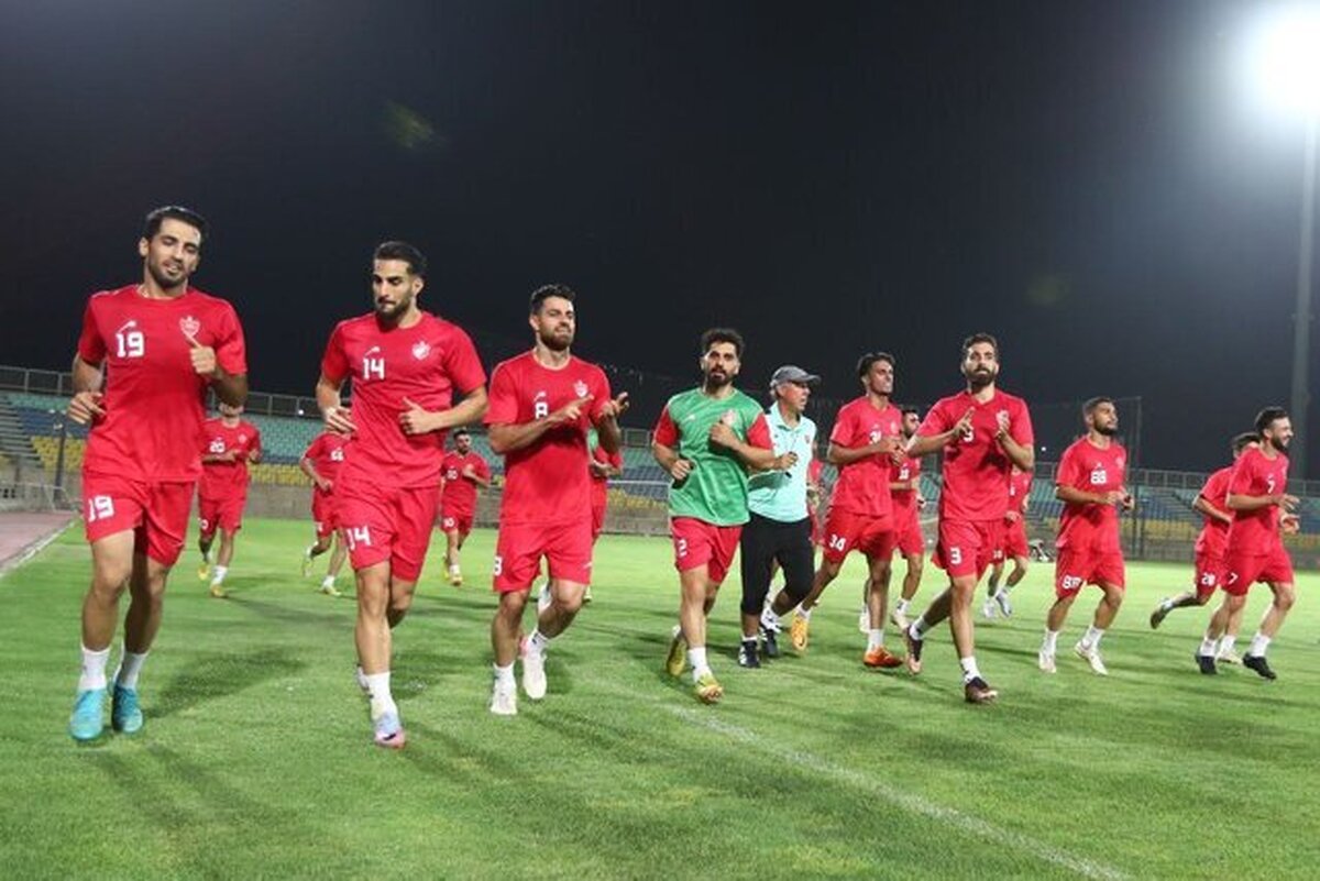 باکیچ در تمرین پرسپولیس