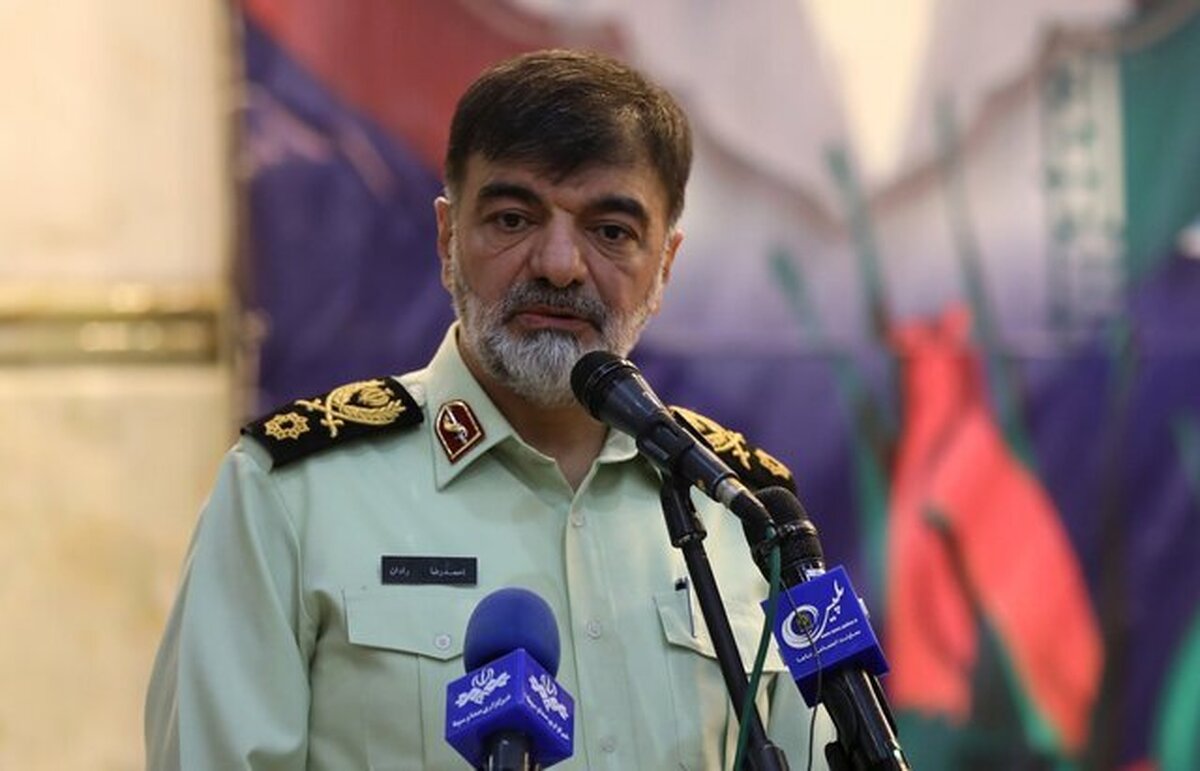 پیام تسلیت سردار رادان به مناسبت شهادت سردار لطفی