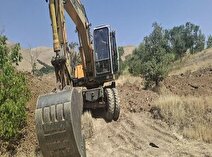 جزئیاتی از حفاری جویندگان گنج و آتش‌سوزی