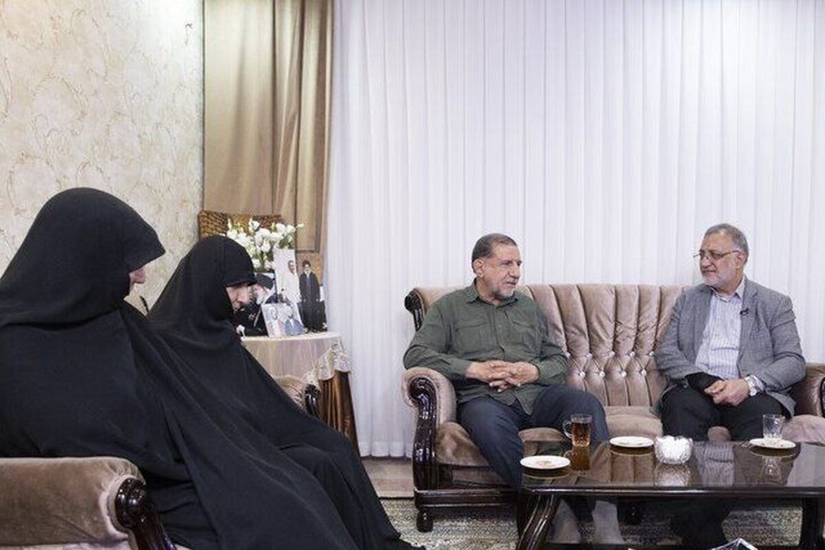 شهیدی که از خدا «بزرگ‌ترین امتحان» را خواست؛ دیدار زاکانی با خانواده شهید سردار محقق
