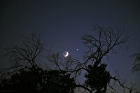 بزم سیارات در آسمان صبحگاهی ۲۹ مرداد زهره