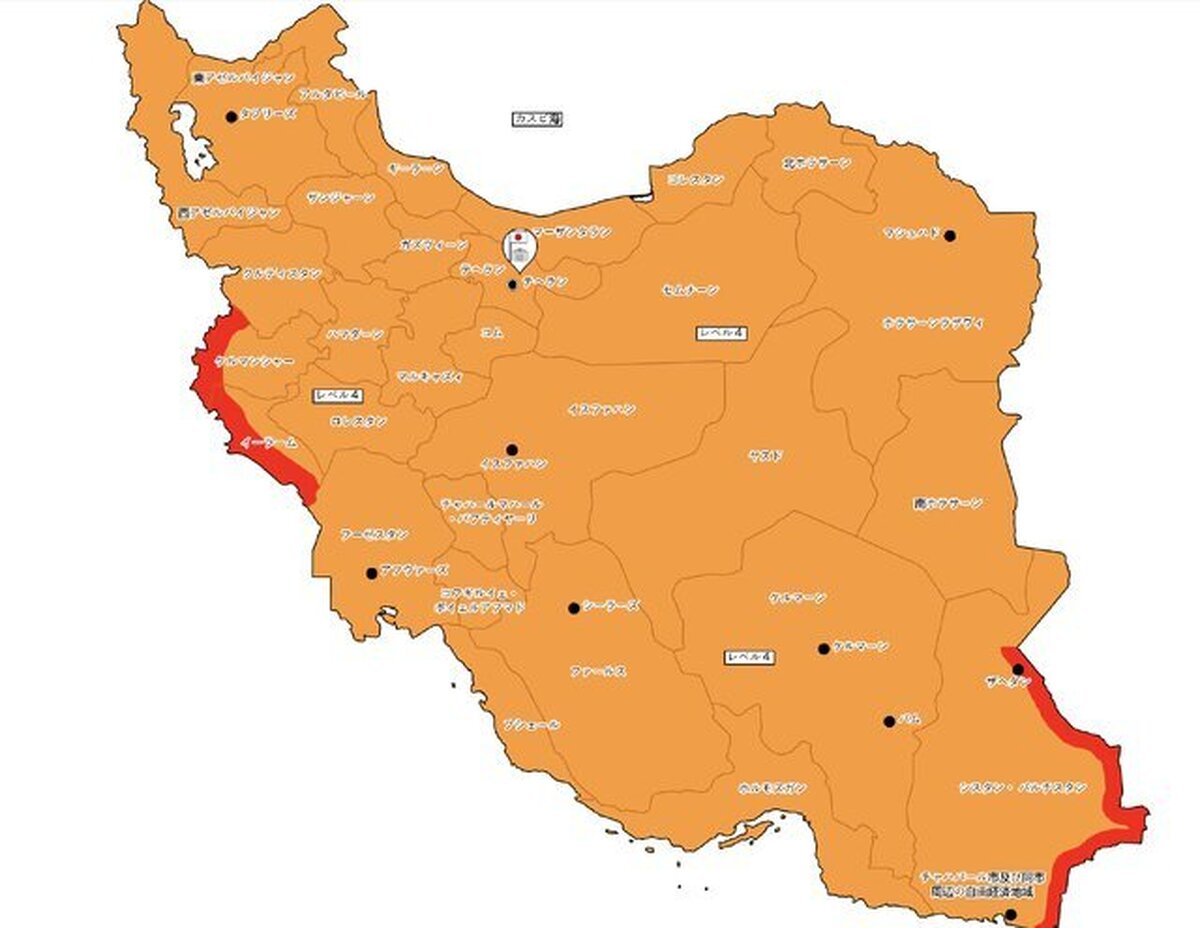 ژاپن «هشدار امنیتی سفر به ایران» را کاهش داد