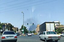 منشأ دود در قم + عکس