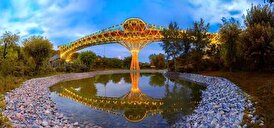 پل طبیعت، طلایی می‌شود