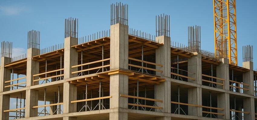 تأثیر افزایش قیمت میلگرد بر هزینه اجرای اسکلت بتنی در پروژه‌های مسکونی