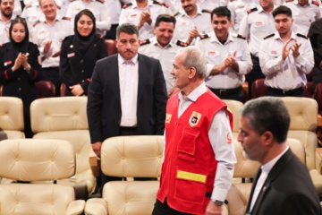 مراسم گرامیداشت روز آتش‌نشان