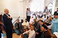 بوسه قالیباف بر دست  این مرد پاکستانی+ تصاویر دیدنی