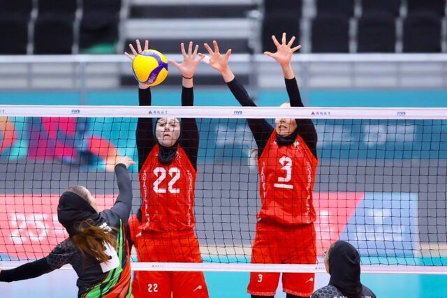 برد زنان والیبال ایران مقابل تاجیکستان برد زنان والیبال ایران مقابل تاجیکستان