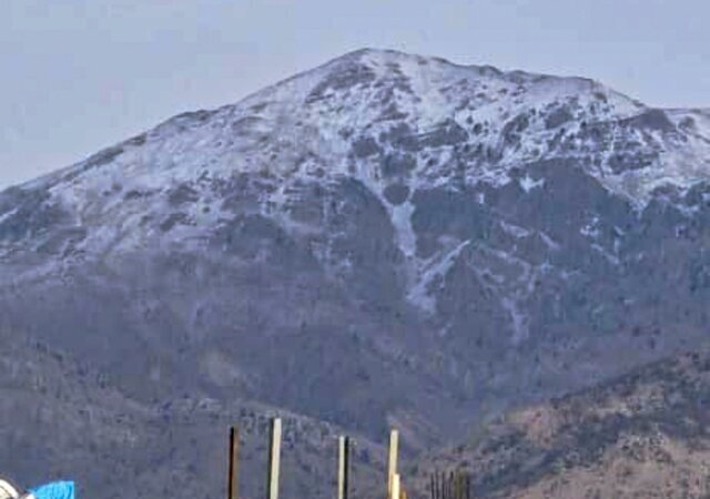 اولین برف پائیزی بر سر دنا ریخت