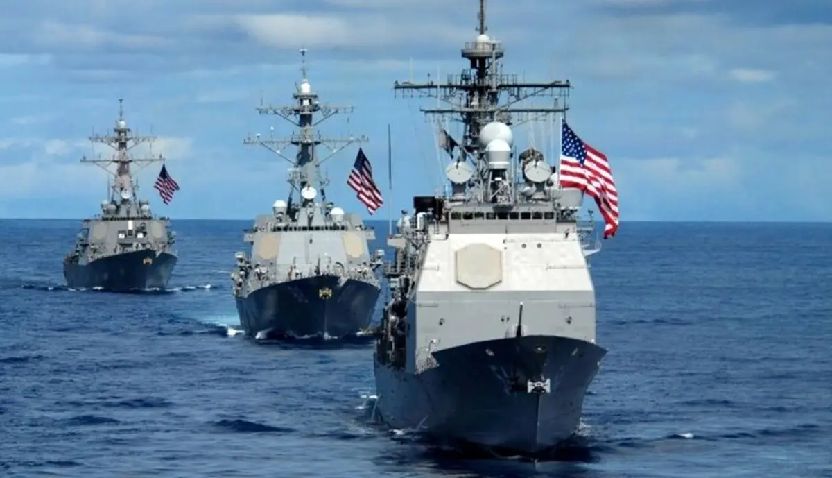 محموله نظامی ایران توسط آمریکا منهدم شد محموله نظامی ایران توسط آمریکا منهدم شد