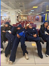 وضعیت عجیب بازیکنان زنان بسکتبال