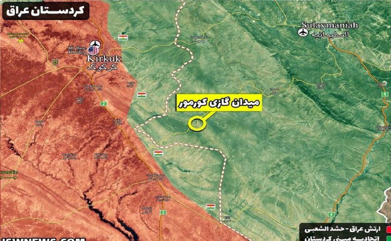3 پهپاد به میدان گازی سلیمانیه عراق اصابت کردند