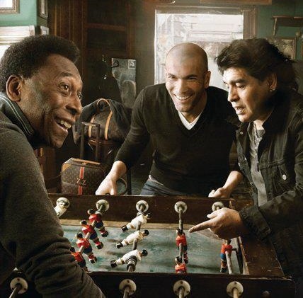 zidan maradona pele