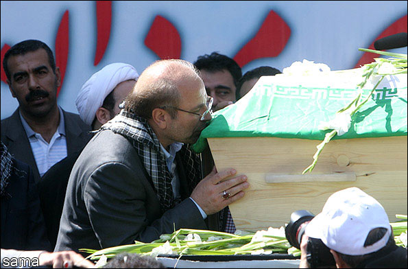 ghalibaf tashee atash neshan