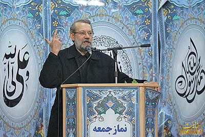 larijani namaz jomeh