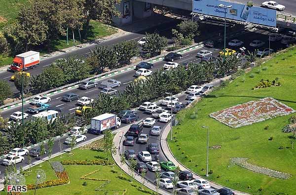 trafic tehran azbala2
