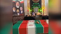 دانلود فیلم/انتقال پیکرهای حجت الاسلام والمسلمین رئیسی و همراهان از معراج شهدای تبریز