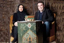 زندگی پر از عشق سیامک انصاری و همسرش