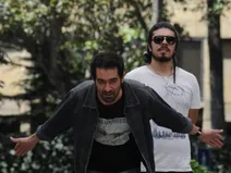 شهاب حسینی پشت صحنه فیلم خودش