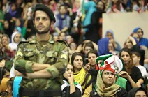 ورود کلیه بانوان به سالن مسابقه والیبال ایران - آمریکا ممنوع شد