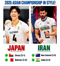 والیبال قهرمانی مردان آسیا ۲۰۲۶ با این دو تیم رقم می‌خورد؟