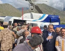 دانلود عکس/آخرین تصویر شهید ابراهیم رئیسی داخل بالگرد لحظاتی قبل از حادثه