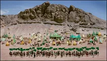 چهره حضرت عباس (ع) در فیلم «رستاخیز» نمایش داده شد
