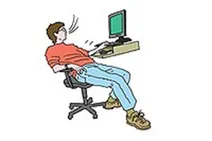 تغییرات اسکلتی بدن در کار با رایانه