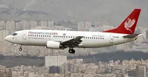 نخستین پرواز تهران پس از جنگ در فرودگاه دبی نشست
