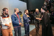حضور سید محمد خاتمی در تالار حافظ