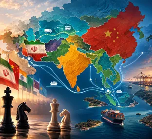 "رقابت قدرت ها، تضاد های منطقه ای و راه های همکاری در جنوب آسیا"