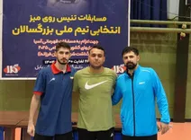 نیما عالمیان نفر اول انتخابی پینگ‌پنگ
