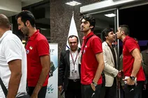 استقبال مردم از بازیکنان تیم ملی والیبال