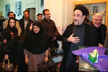 خاتمی در مراسم عزاداری شاعران